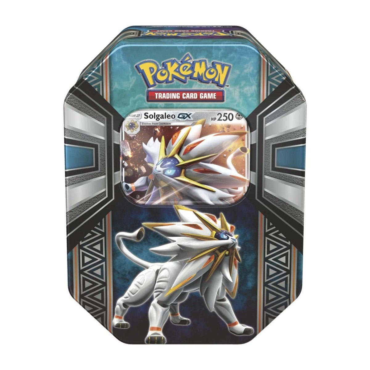 Pokemon: Solgaleo GX 2017 Legends of Alola Tin - Collector Store LLC