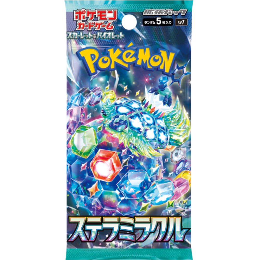 Pokemon: Stellar Miracle Japanese Booster Pack (sv7) - Collector Store LLC