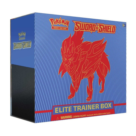 Pokemon: Sword & Shield Base Set Elite Trainer Box [Zamazenta] - Collector Store LLC