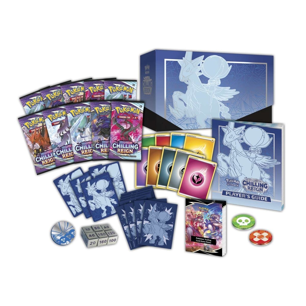 Pokemon: Sword & Shield Chilling Reign Pokemon Center Elite Trainer Box [Ice Rider Calyrex] - Collector Store LLC