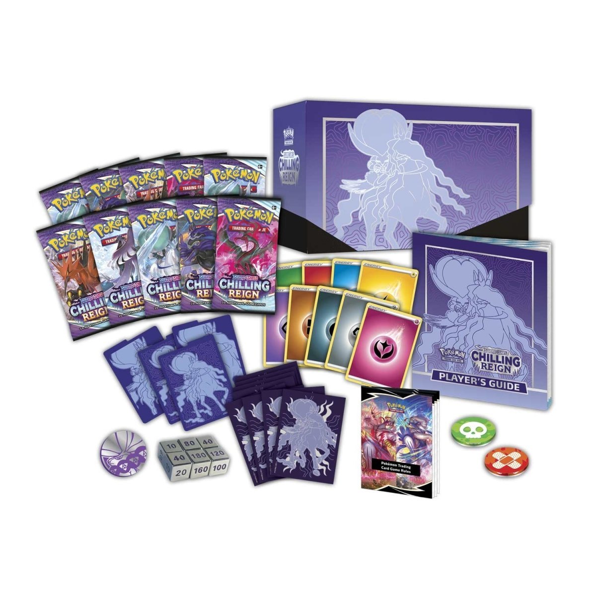 Pokemon: Sword & Shield Chilling Reign Pokemon Center Elite Trainer Box [Shadow Rider Calyrex] - Collector Store LLC