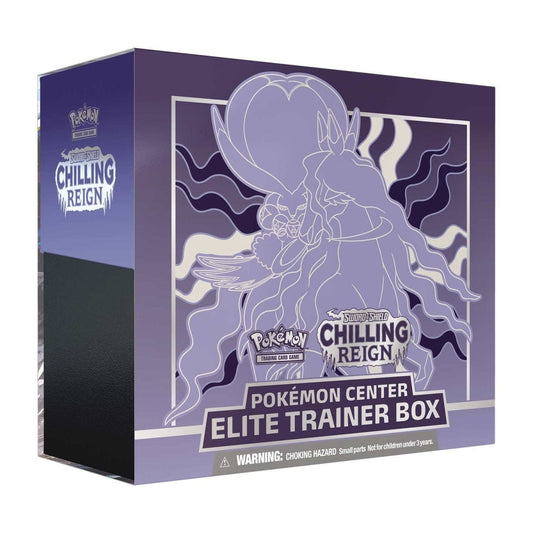 Pokemon: Sword & Shield Chilling Reign Pokemon Center Elite Trainer Box [Shadow Rider Calyrex] - Collector Store LLC