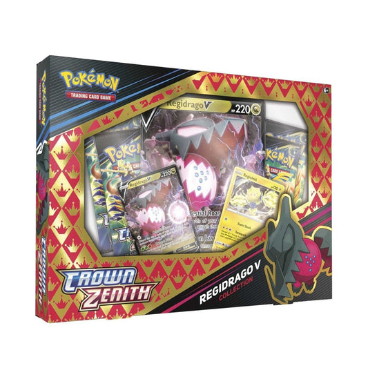 Pokemon: Sword & Shield Crown Zenith Regidrago V Box Set - Collector Store LLC