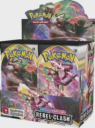 Pokemon: Sword & Shield Rebel Clash Booster Box - Collector Store LLC
