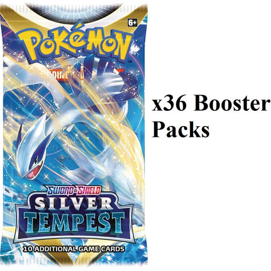 Pokemon: Sword & Shield Silver Tempest Booster Pack (36ct Lot) - Collector Store LLC