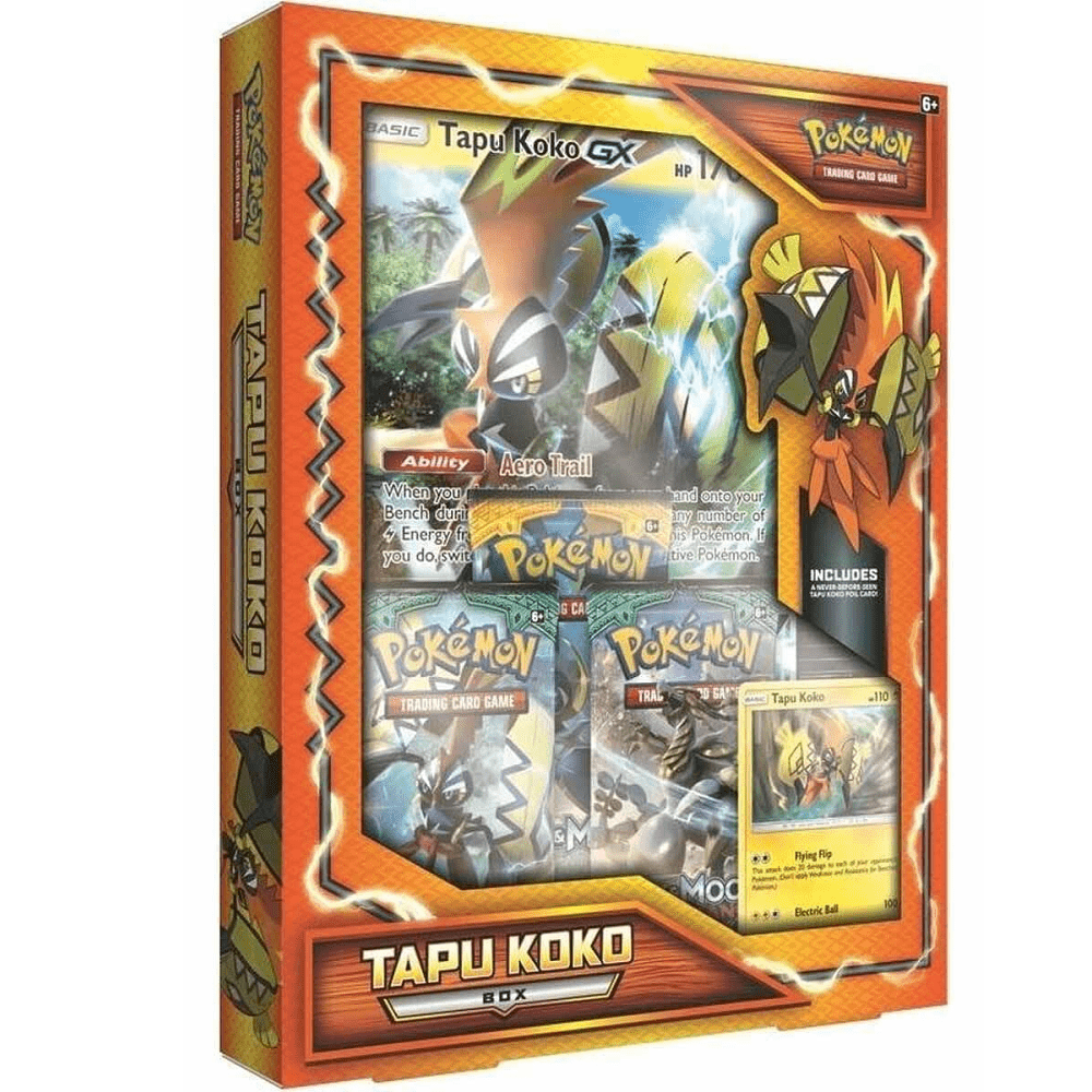 Pokemon: Tapu Koko Box International Edition - Collector Store LLC