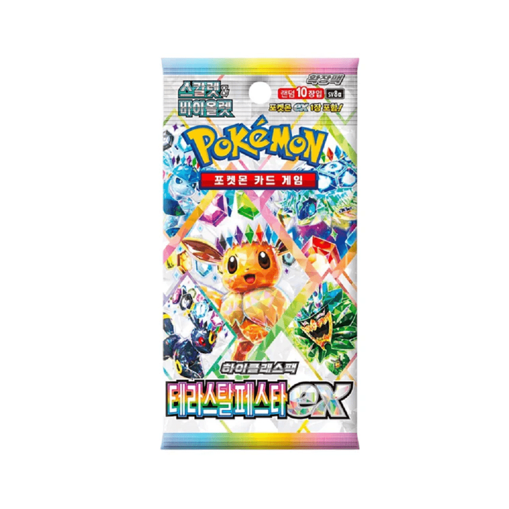 Pokemon: Terastal Festival KOREAN Booster Pack (sv8a) - Collector Store LLC