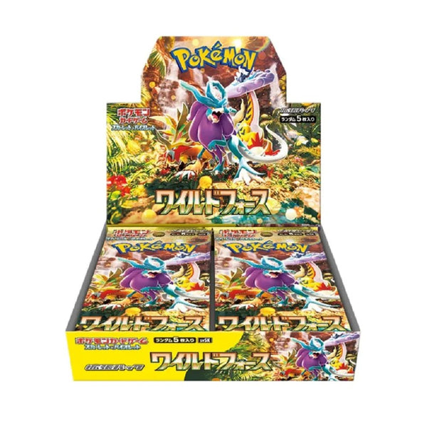 Pokemon: Wild Force Japanese Booster Box (sv5K) Pokemon: Wild Force Japanese Booster Box (sv5K)
