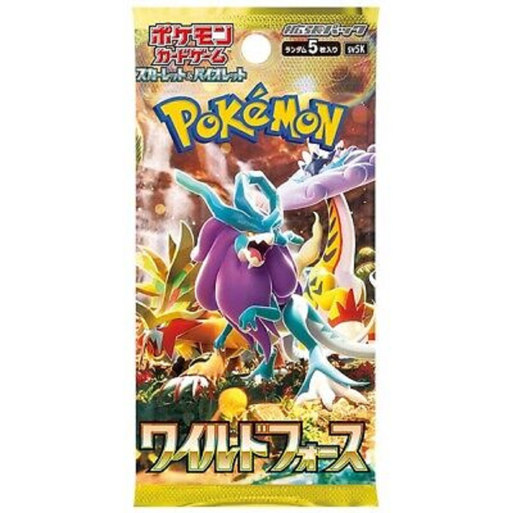 Pokemon: Wild Force Japanese Booster Pack (sv5K) - Collector Store LLC