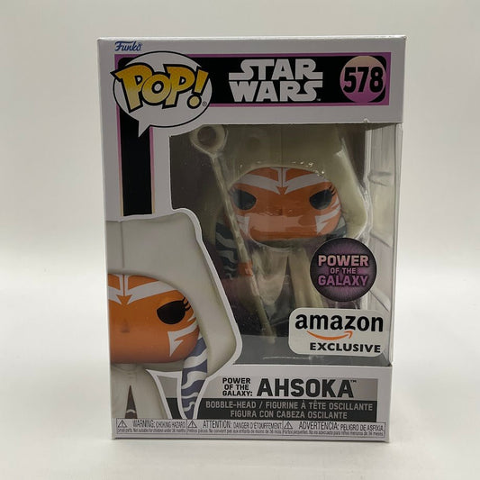 Power of the Galaxy Ahsoka Funko Pop! Star Wars 578 Amazon Exclusive - Collector Store LLC