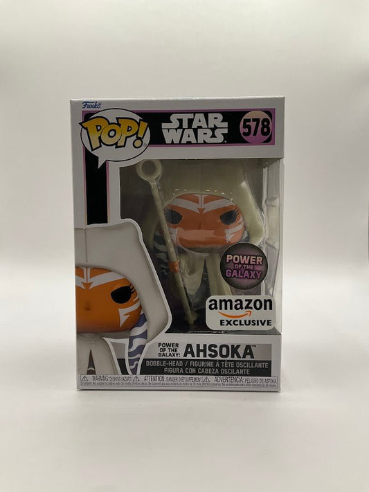 Power of the Galaxy: Ahsoka Funko Pop! Star Wars #578 Amazon Exclusive - Collector Store LLC