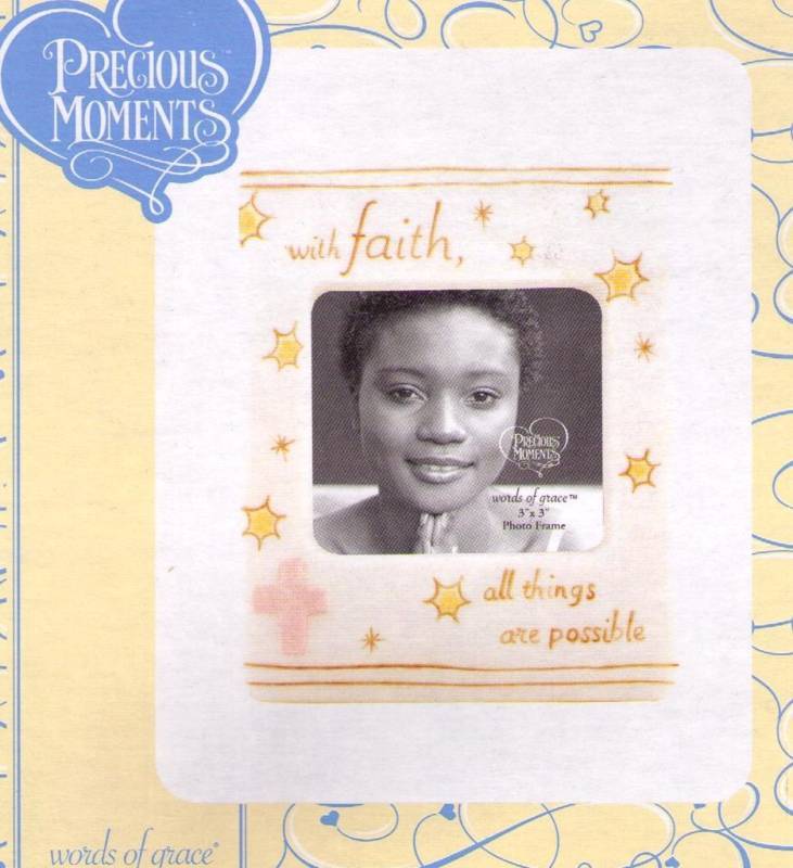 Precious Moments: Faith Porcelain Frame - Collector Store LLC