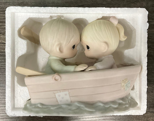 Precious Moments: "Friends Never Drift Apart" Figurine BROKEN ORE - Collector Store LLC