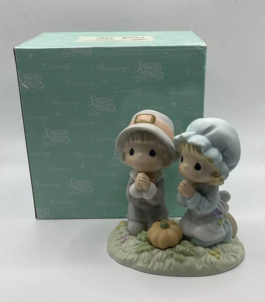 Precious Moments: "In All Things Give Thanks" Figurine - Collector Store LLC