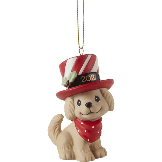 Precious Moments: "We Woof You A Merry Christmas" 2021 Ornament - Collector Store LLC