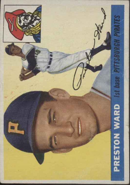 Preston Ward 1955 Topps #95 Pittsburgh Pirates VG #2 - Collector Store LLC