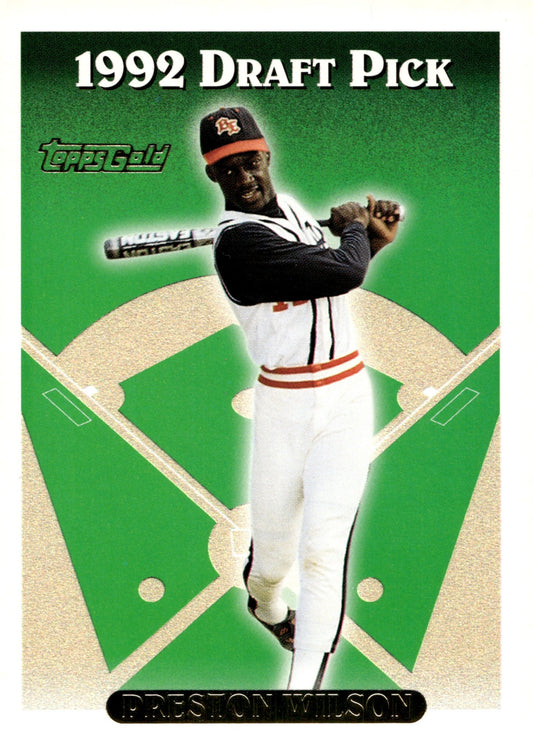 Preston Wilson 1993 Topps Gold Draft Pick #132 - Collector Store LLC