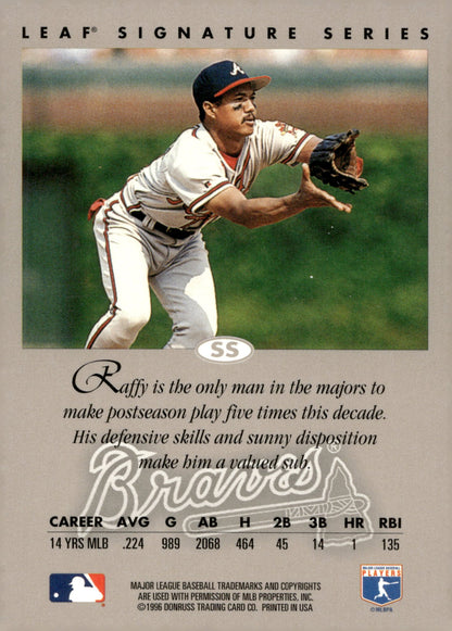 Rafael Belliard 1996 Leaf Signature Series Auto - Collector Store LLC