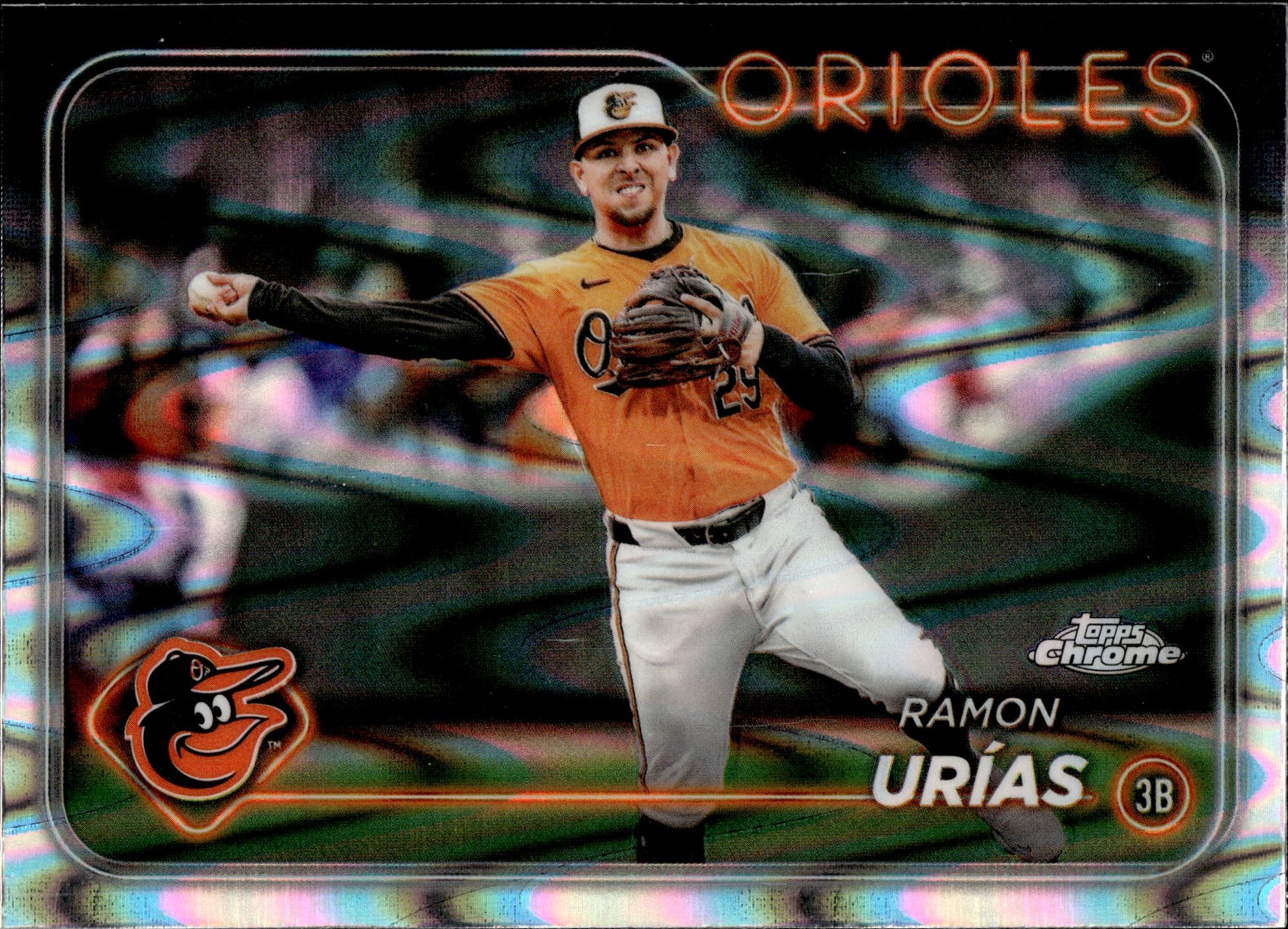 Ramon Urias 2024 Topps Chrome Ray Wave Refractor #USC54 - Collector Store LLC