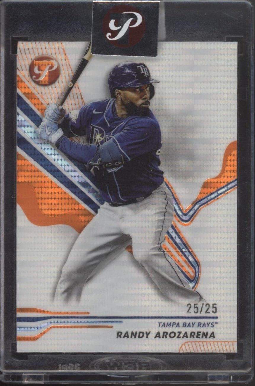 Randy Arozarena 2024 Topps Pristine Orange Pulsar Refractor 25/25 #209 - Collector Store LLC