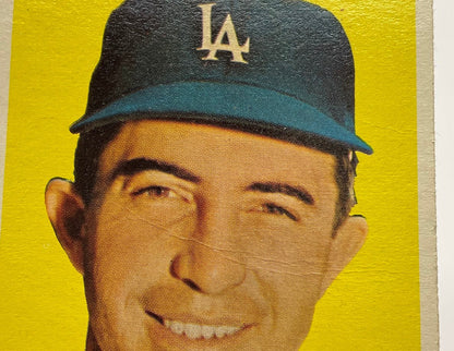 Randy Jackson 1958 Topps #301 Los Angeles Dodgers EX - Collector Store LLC