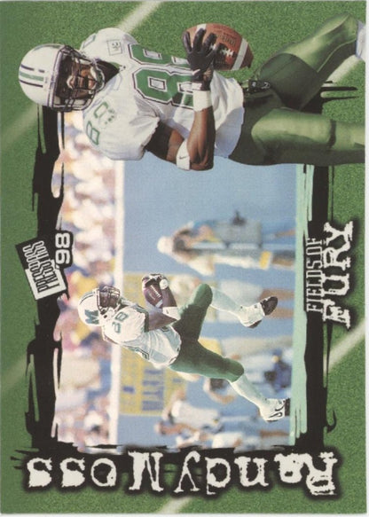 Randy Moss 1998 Press Pass Fields of Fury RC #FF4 #2 - Collector Store LLC