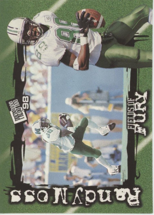 Randy Moss 1998 Press Pass Fields of Fury RC #FF4 #3 - Collector Store LLC