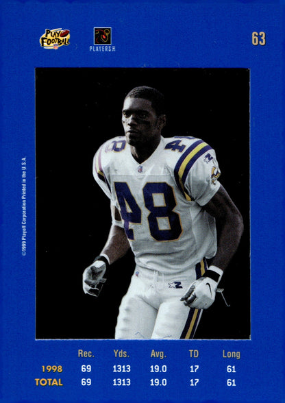 Randy Moss 1999 Playoff Absolute SSD Blue #63 #1 - Collector Store LLC