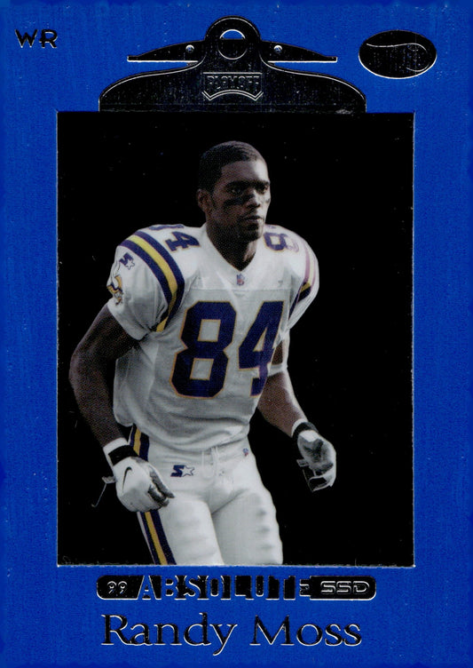 Randy Moss 1999 Playoff Absolute SSD Blue #63 #2 - Collector Store LLC