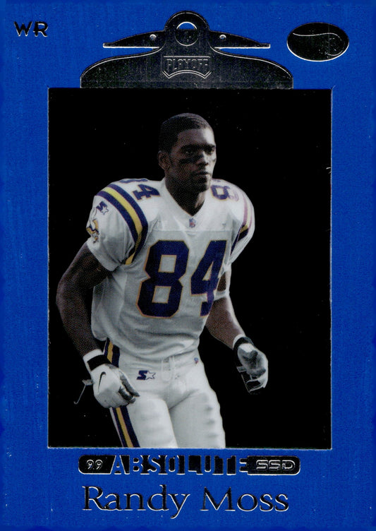 Randy Moss 1999 Playoff Absolute SSD Blue #63 #3 - Collector Store LLC