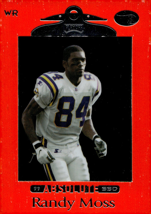 Randy Moss 1999 Playoff Absolute SSD Red #63 - Collector Store LLC