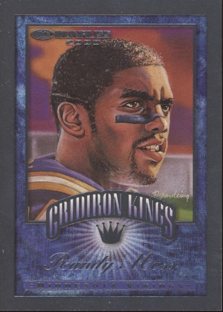 Randy Moss 2000 Donruss Gridiron Kings 0215/2500 #GK - 7 - Collector Store LLC