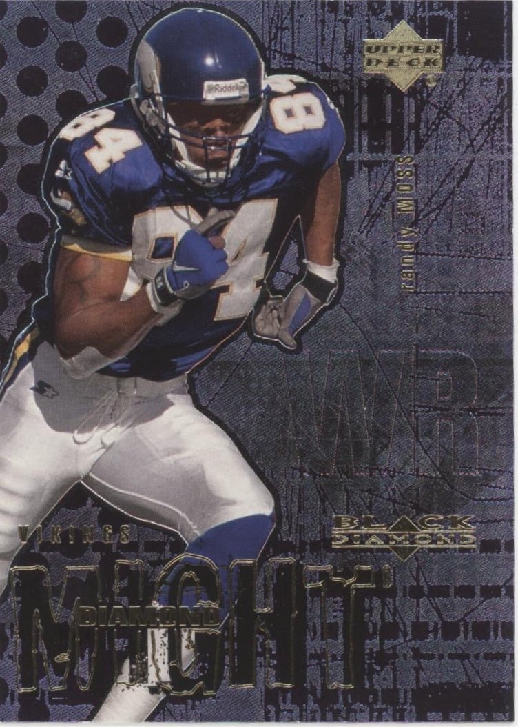 Randy Moss 2000 Upper Deck Black Diamond Might #DM4 - Collector Store LLC