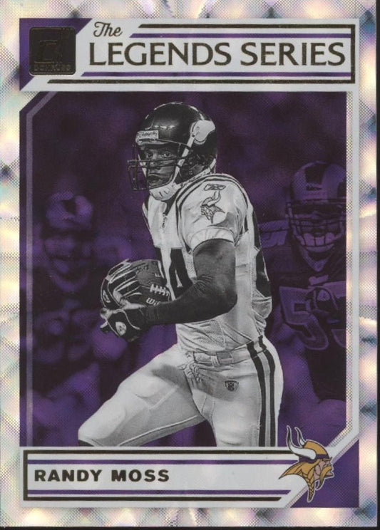 Randy Moss 2019 Panini Donruss Legends Series #LS - 11 - Collector Store LLC