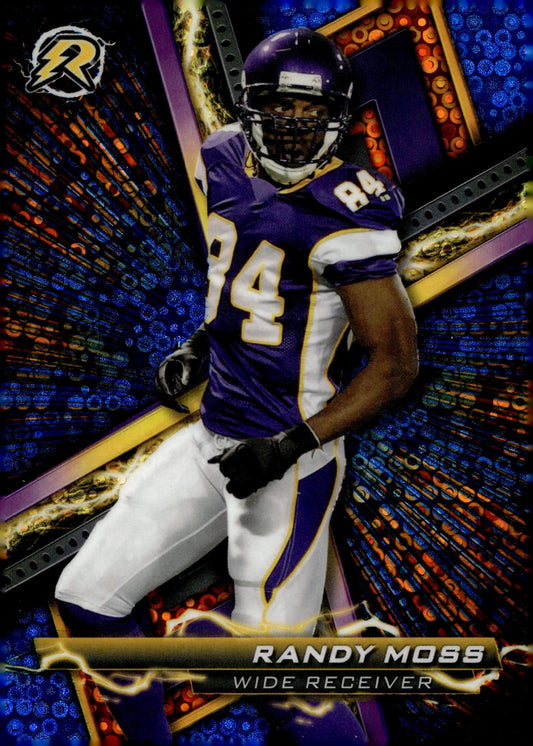 Randy Moss 2024 Topps Composite Resurgence Blue & Orange Spark Refractor #59 - Collector Store LLC