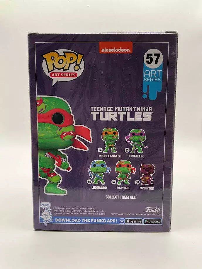 Raphael Funko Pop! Teenage Mutant Ninja Turtles #57 Art Series Target Exclusive - Collector Store LLC