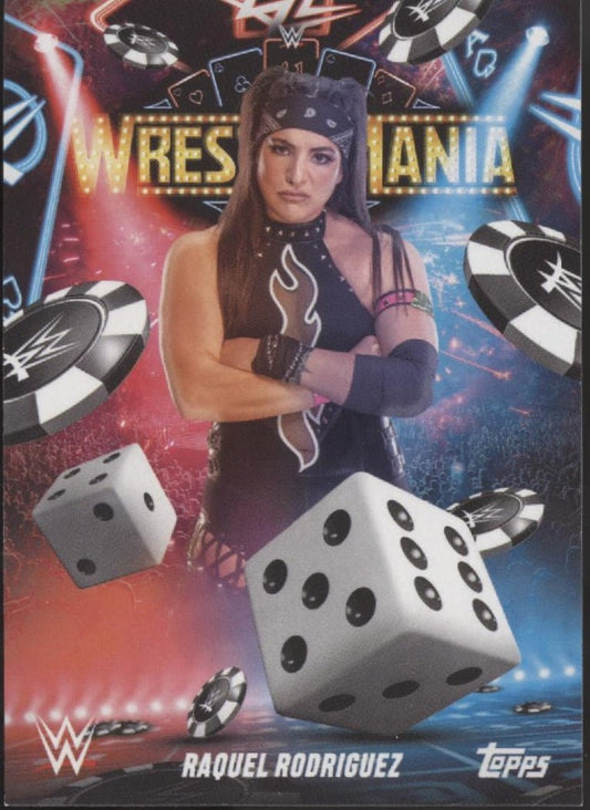 Raquel Rodriguez 2025 Topps Wrestlemania WM - 2 - Collector Store LLC