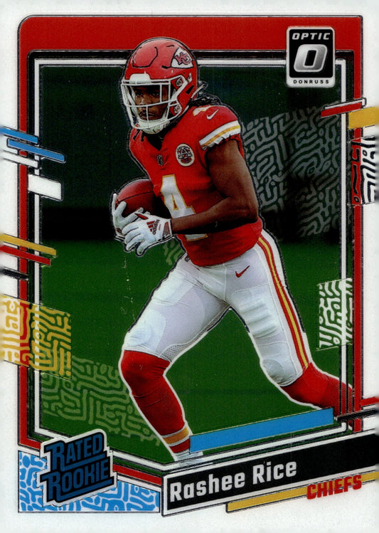 Rashee Rice 2023 Panini Donruss Optic Rated Rookie RC #257 #1 - Collector Store LLC
