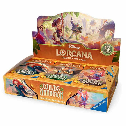 Disney Lorcana: Wilds Unknown Booster Display *Expected Release Date Of 05-15-2026*