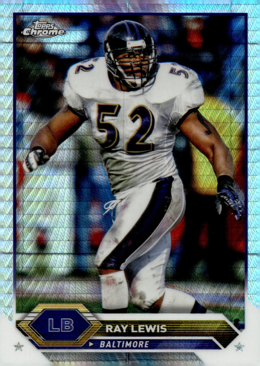 Ray Lewis 2023 Topps Composite Chrome Prism Refractor #20 - Collector Store LLC