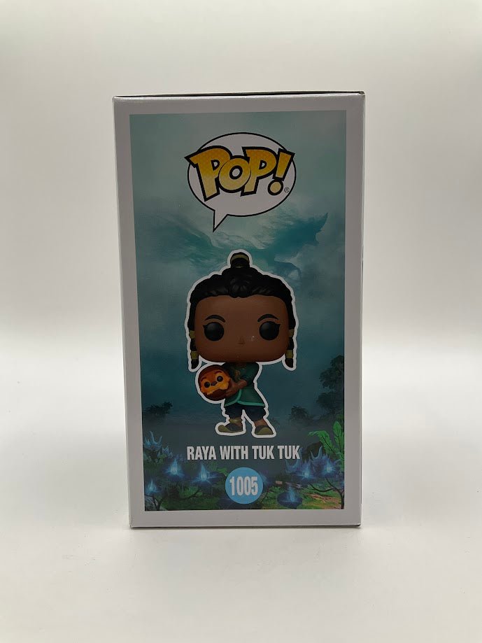 Raya with Tuk Tuk Funko Pop! Raya & The Last Dragon #1005 Amazon Exclusive - Collector Store LLC