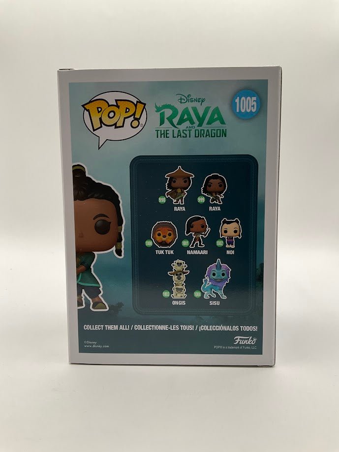 Raya with Tuk Tuk Funko Pop! Raya & The Last Dragon #1005 Amazon Exclusive - Collector Store LLC