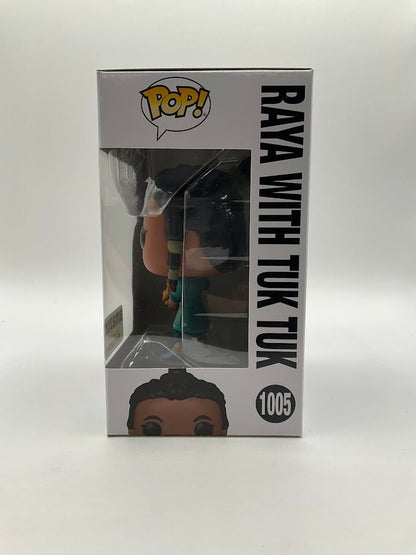 Raya with Tuk Tuk Funko Pop! Raya & The Last Dragon #1005 Amazon Exclusive - Collector Store LLC