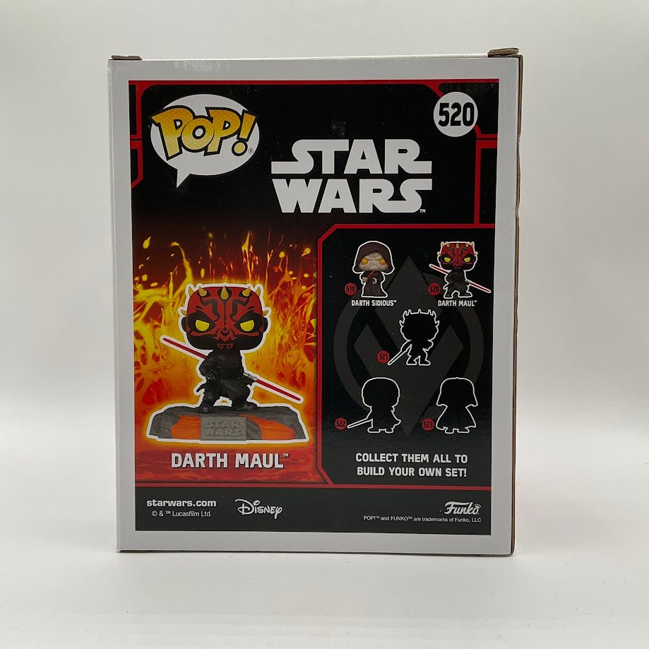 Red Saber Series Vol 1: Darth Maul Funko Pop! Star Wars #520 GITD GameStop - Collector Store LLC