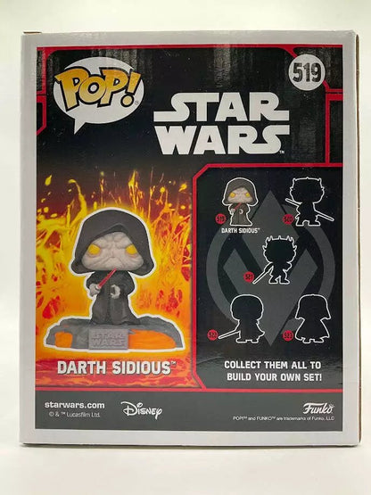 Red Saber Series Vol. 1: Darth Sidious Funko Pop! Star Wars #519 GITD GameStop - Collector Store LLC