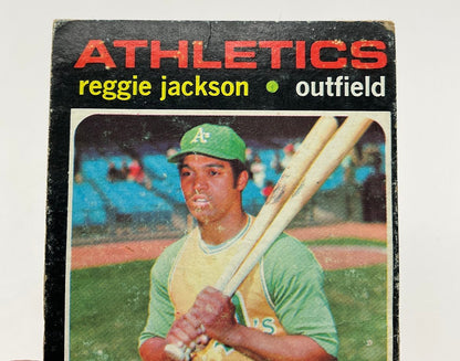 Reggie Jackson 1971 Topps #20 Oakland Athletics PR #1 - Collector Store LLC