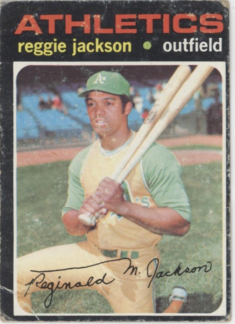 Reggie Jackson 1971 Topps #20 Oakland Athletics PR #1 - Collector Store LLC