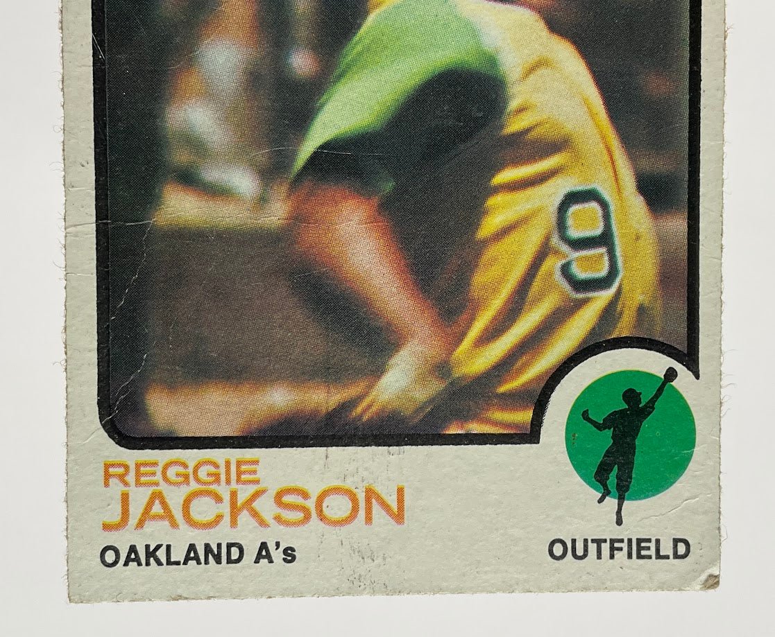 Reggie Jackson 1973 Topps #255 Oakland Athletics GD - Collector Store LLC