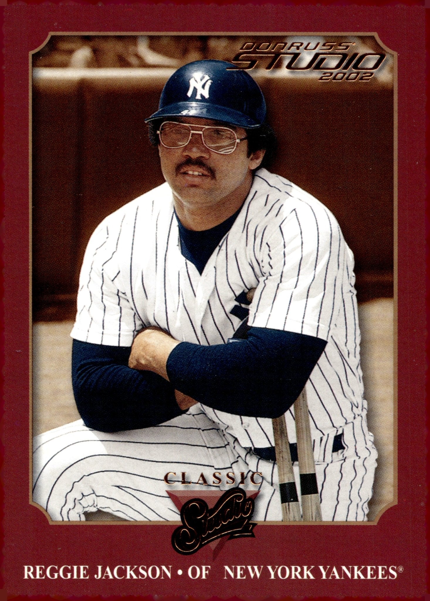 Reggie Jackson 2002 Donruss Classic Studio 0793/1000 #SC - 6 - Collector Store LLC