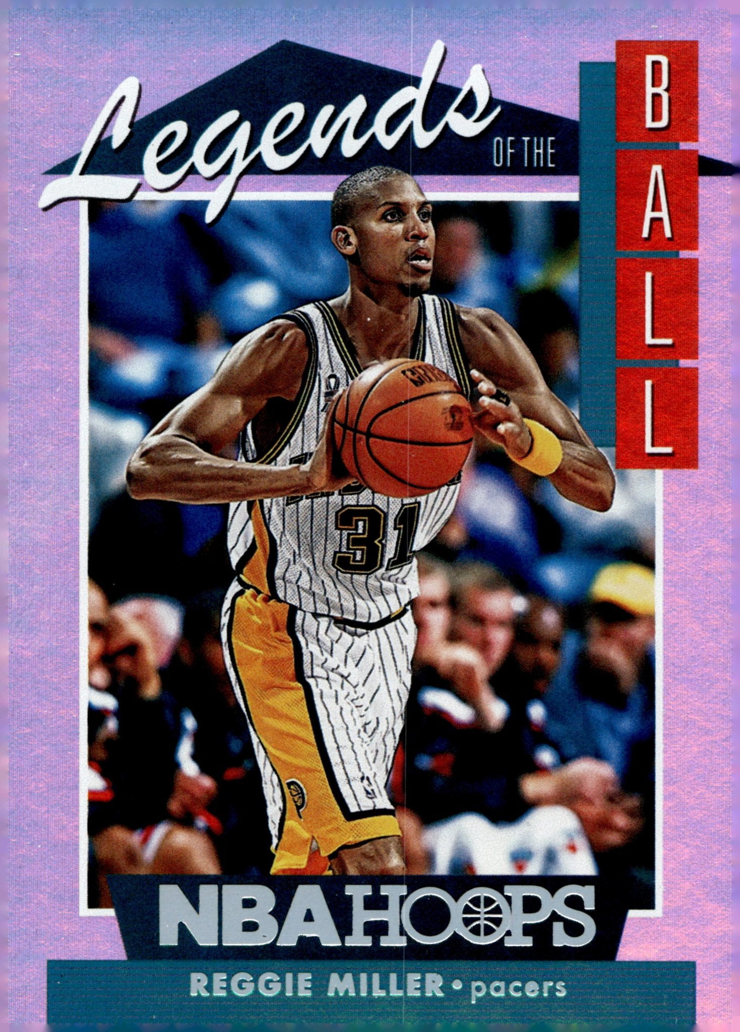 Reggie Miller 2018 - 19 Panini Hoops Legends of the Ball Holo #LEG - 8 - Collector Store LLC